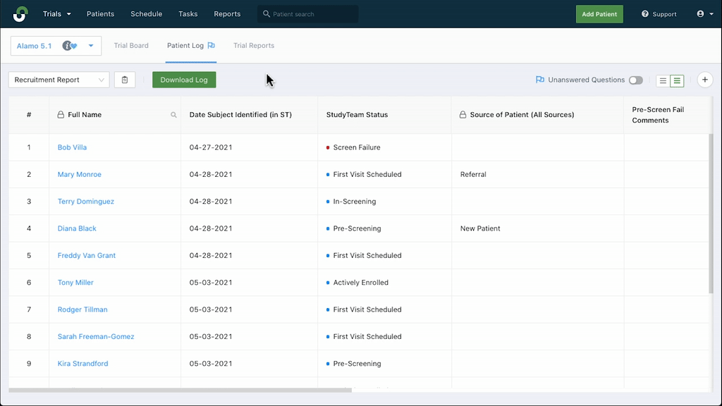 Change Log Type